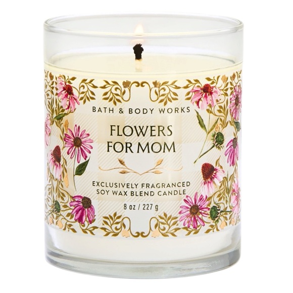Bath & Body Works Other - Bath & Body Works FLOWERS FOR MOM Single-wick Candle